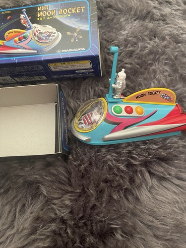 Vintage japanese tin - tin, moon