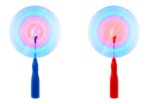 Blue red flashing led - flashing,