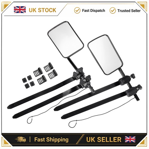 Flat caravan towing mirrors - towing,