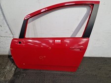 FIAT PUNTO EVO MK3 2011 LEFT FRONT DOOR PASSENGER 5 DOOR HATCHBACK RED 51846215