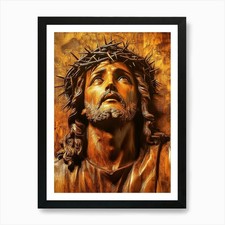Jesus nazareth art print - jesus,