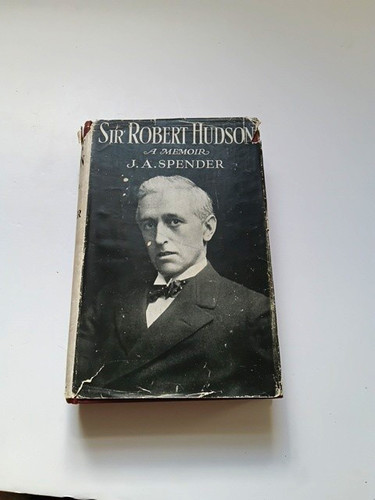 Sir robert hudson - memoir, j
