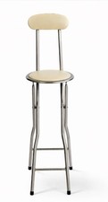 White Padded Folding High