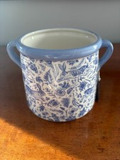 Blue White Rabbit Floral