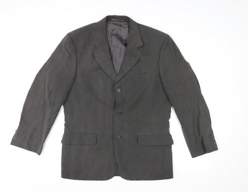 Michael mens grey linen - st,