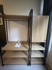 Open wardrobe and storage - wardrobe, unit