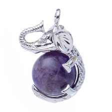 Natural Stone Crystal Sphere