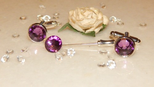 Amethyst purple resin - &, 10mm