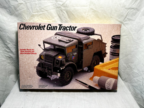 Testors chevrolet gun tractor - chevrolet,