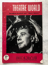 1951 THEATRE WORLD MAGAZINE VIVIEN LEIGH RICHARD BURTON DORA BRYAN