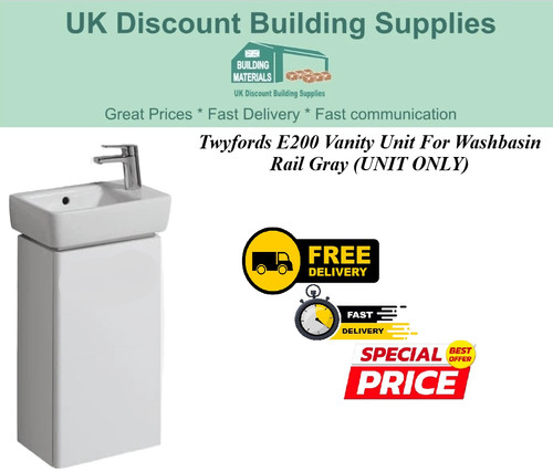 Twyfords e200 vanity - unit, for