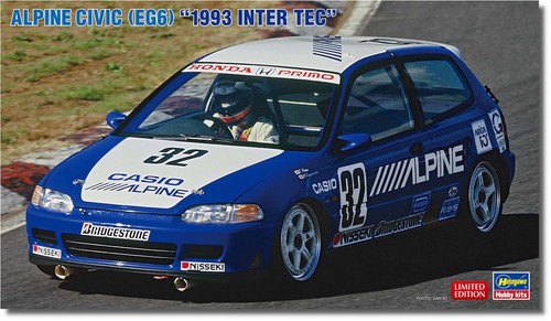 Hasegawa alpine civic - 1/24,