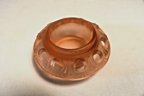 Art deco frosted - frosted, peach