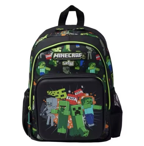 Minecraft creeper backpack - minecraft,