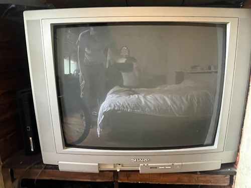 Sharp crt retro gaming - crt, tv