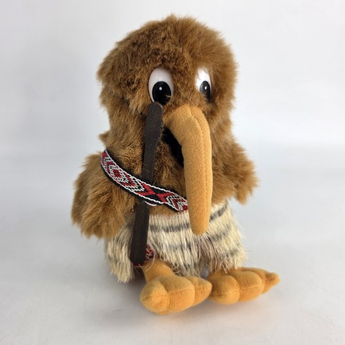 Vintage kiwi bird plush soft - bird,