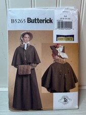 Uncut Butterick 5265 Victorian