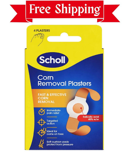 Scholl corn removal - removal, plasters