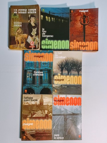 Seven georges simenon maigret - georges,
