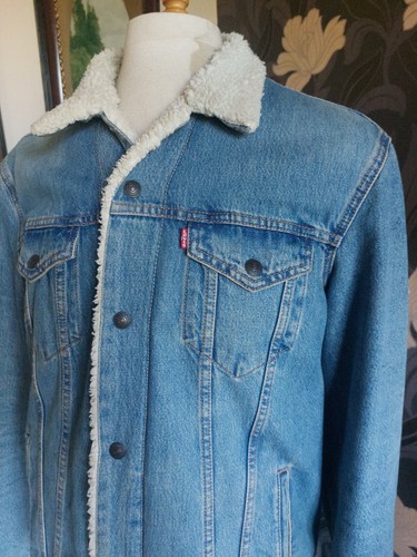 Vintage men levi sherpa - vintage, men's