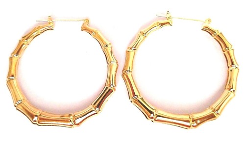 Gold plated hoop earrings huge - gold,