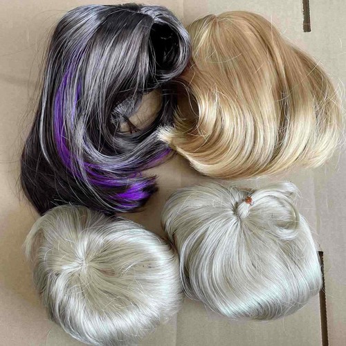 4pcs girl doll wigs - 18",