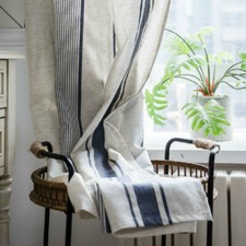 Stripe semi blackout curtain - semi,