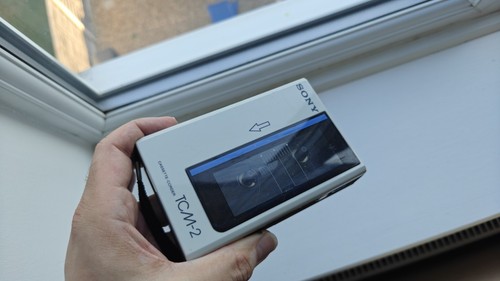 Sony tcm casette recorder - casette,