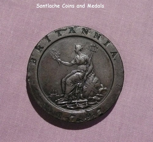1797 king george iii cartwheel - king,
