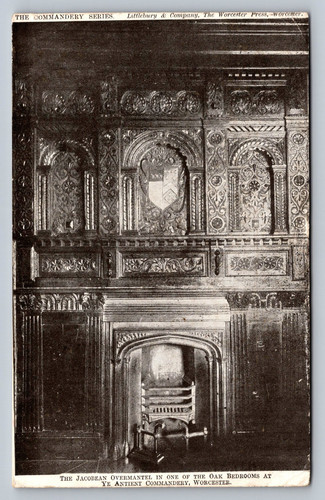Postcard worcester antient - postcard,