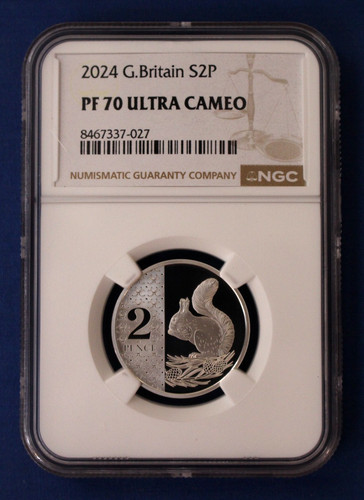 2024 silver proof coin - 2024, 2p
