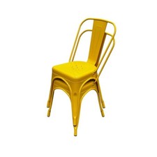 Yellow Metal Dining Chairs