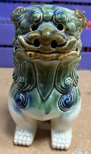 Vintage chinese foo dogglazed - foo,