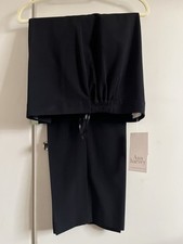 Ann Harvey Black Trousers Size 18 Length 29" Elasticated Waist New with Tags