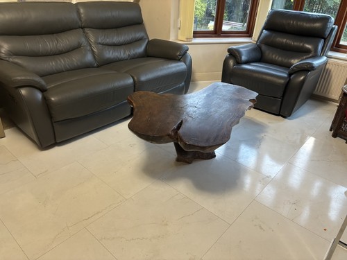 Premium leather large seater - leather, 2