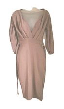Boohoo dress. Size 8. Dusky