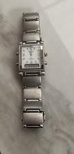 Vintage Philip Persio Quartz Analogue & Digital White Dial Watch