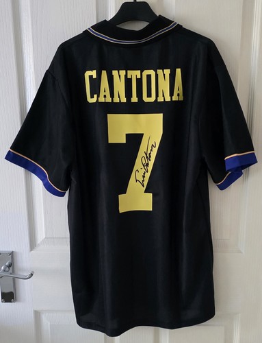 Eric cantona hand signed - cantona,