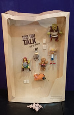 McDonald’s 2010 Shrek Toys That Talk Happy Meal POP Display Missing Some Toys