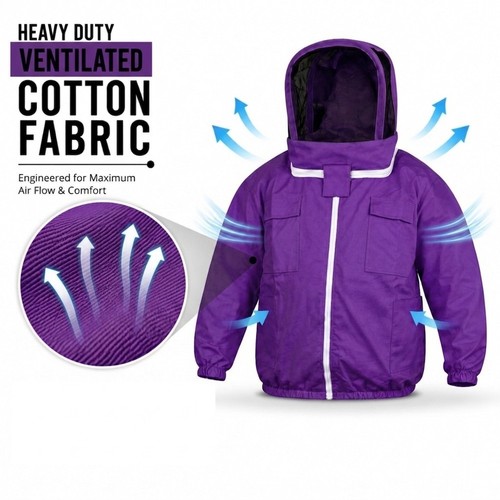 Cotton beekeeping jacket heavy - cotton,
