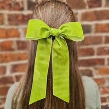 Velvet Christmas tree clip on