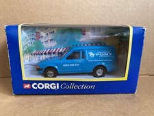 Corgi Ford Escort Van, Securicor Pony Express, Boxed, 58301, 1:36 Scale, Mint.