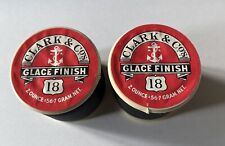Vintage CLARK & Co Anchor  Machine Thread Black 2 Spools