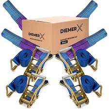 12PS CAR TRAILER Tie Down Soft