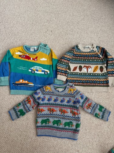 Frugi boy jumpers 1 - 2,