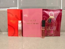 3 x Ladies Ghost Jimmy Choo Fever & Si Pasionne Mini Perfume Travel Sprays