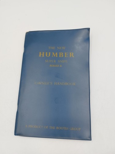 The new humber super snipe - humber,