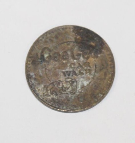 Vintage token goo car - token, wash