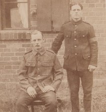 WW1 British Soldiers RPPC