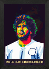 argentina football team Framed